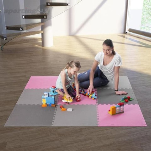 MP10 MATA PUZZLE MULTIPACK PINK-GREY 9 ELEMENTÓW 10MM ONE FITNESS MP10 MATA PUZZLE MULTIPACK PINK-GREY 9 ELEMENTÓW 10MM ONE FITNESS