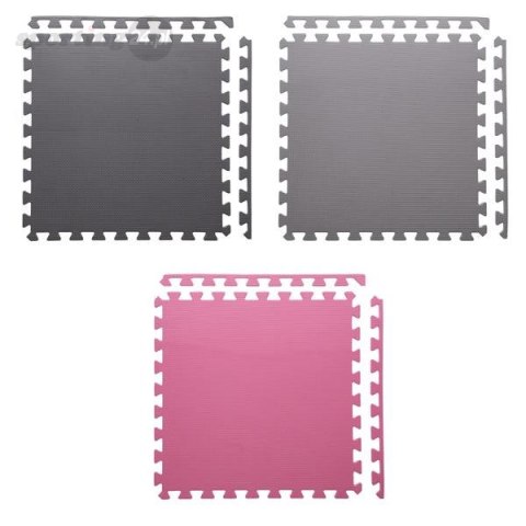 MP10 MATA PUZZLE MULTIPACK PINK-GREY 9 ELEMENTÓW 10MM ONE FITNESS MP10 MATA PUZZLE MULTIPACK PINK-GREY 9 ELEMENTÓW 10MM ONE FITNESS