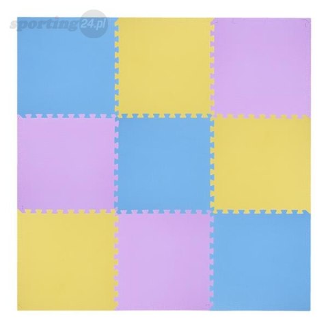 MP10 MATA PUZZLE MULTIPACK YELLOW-BLUE-PURPLE 9 ELEMENTÓW 10MM ONE FITNESS MP10 MATA PUZZLE MULTIPACK YELLOW-BLUE-PURPLE 9 ELEMENTÓW 10MM ONE FITNESS