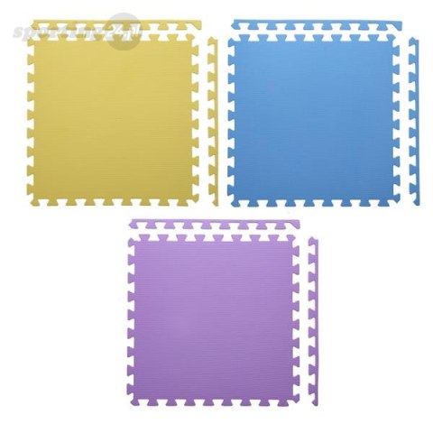 MP10 MATA PUZZLE MULTIPACK YELLOW-BLUE-PURPLE 9 ELEMENTÓW 10MM ONE FITNESS MP10 MATA PUZZLE MULTIPACK YELLOW-BLUE-PURPLE 9 ELEMENTÓW 10MM ONE FITNESS