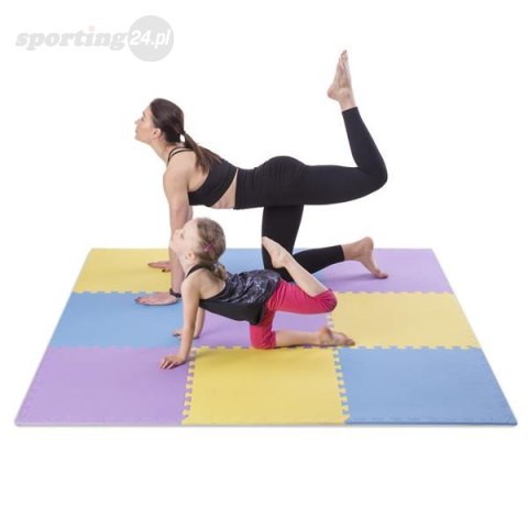 MP10 MATA PUZZLE MULTIPACK YELLOW-BLUE-PURPLE 9 ELEMENTÓW 10MM ONE FITNESS MP10 MATA PUZZLE MULTIPACK YELLOW-BLUE-PURPLE 9 ELEMENTÓW 10MM ONE FITNESS