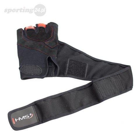 RST01 BLACK/RED ROZM. M RĘKAWICE NA SIŁOWNIĘ HMS RST01 BLACK/RED ROZM. M RĘKAWICE NA SIŁOWNIĘ HMS