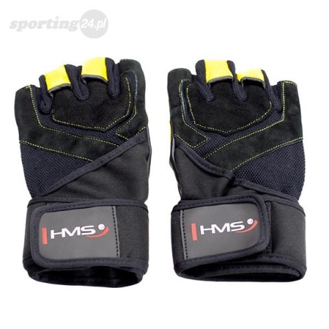 RST01 BLACK/YELLOW ROZM. XXL RĘKAWICE NA SIŁOWNIĘ HMS RST01 BLACK/YELLOW ROZM. XXL RĘKAWICE NA SIŁOWNIĘ HMS