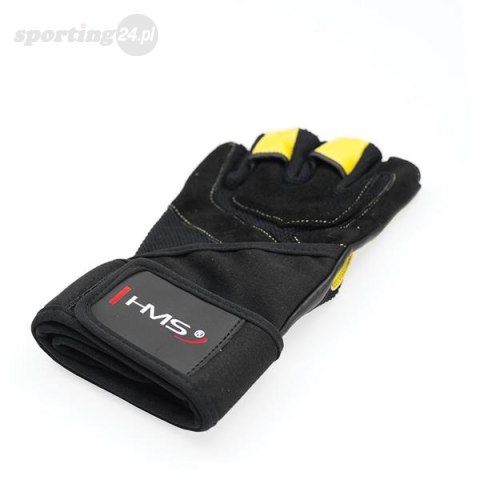 RST01 BLACK/YELLOW ROZM. M RĘKAWICE NA SIŁOWNIĘ HMS RST01 BLACK/YELLOW ROZM. M RĘKAWICE NA SIŁOWNIĘ HMS