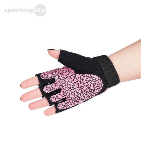 RST03 PINK/GRAY ROZM. L RĘKAWICE NA SIŁOWNIĘ HMS RST03 PINK/GRAY ROZM. L RĘKAWICE NA SIŁOWNIĘ HMS