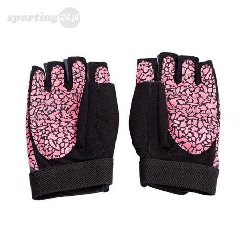 RST03 PINK/GRAY ROZM. S RĘKAWICE NA SIŁOWNIĘ HMS RST03 PINK/GRAY ROZM. S RĘKAWICE NA SIŁOWNIĘ HMS