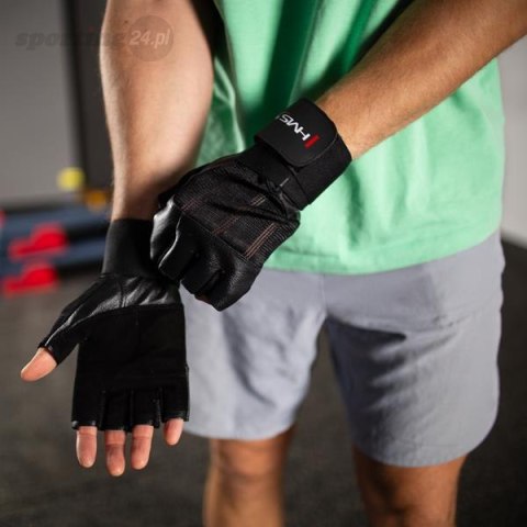 RST04 BLACK ROZM. XXL RĘKAWICE NA SIŁOWNIĘ HMS RST04 BLACK ROZM. XXL RĘKAWICE NA SIŁOWNIĘ HMS