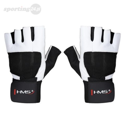 RST04 WHITE-BLACK ROZM. M RĘKAWICE NA SIŁOWNIĘ HMS RST04 WHITE-BLACK ROZM. M RĘKAWICE NA SIŁOWNIĘ HMS