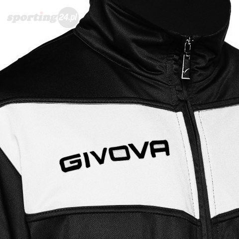 Dres Givova Tuta Visa czarno-biały TR018 1003 Givova Dres Givova Tuta Visa czarno-biały TR018 1003 Givova