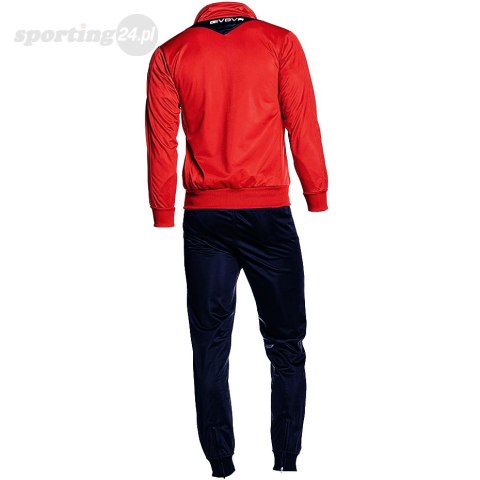 Dres Givova Tuta Visa czerwono-granatowy TR018 1204 Givova Dres Givova Tuta Visa czerwono-granatowy TR018 1204 Givova