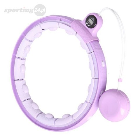 FH02 VIOLET HULA HOP Z OBCIĄŻNIKIEM + LICZNIK FH02 VIOLET HULA HOP Z OBCIĄŻNIKIEM + LICZNIK