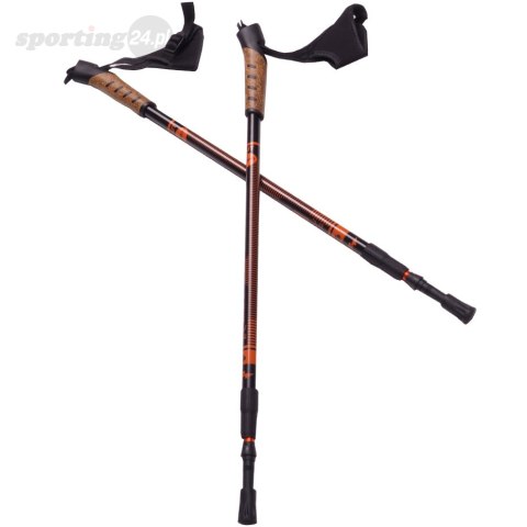 Kijki Nordic Walking Scout Bjorn pomarańczowy 3-częściowy BJORN Kijki Nordic Walking Scout Bjorn pomarańczowy 3-częściowy BJORN