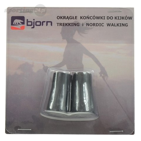 Końcówki do kijków trekkingowych Bjorn okrągłe 1173 2szt T5 BJORN Końcówki do kijków trekkingowych Bjorn okrągłe 1173 2szt T5 BJORN