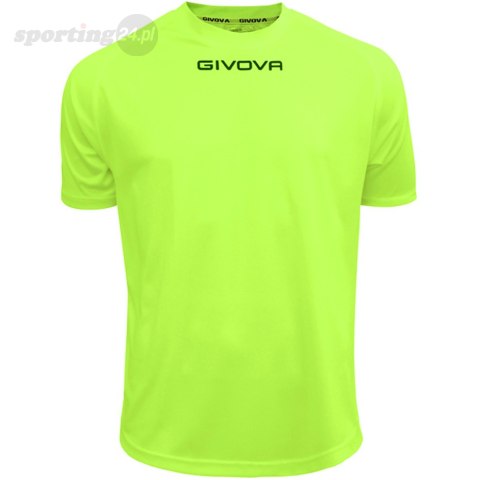 Koszulka Givova One żółta fluo MAC01 0019 Givova Koszulka Givova One żółta fluo MAC01 0019 Givova