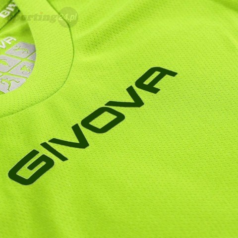 Koszulka Givova One żółta fluo MAC01 0019 Givova Koszulka Givova One żółta fluo MAC01 0019 Givova