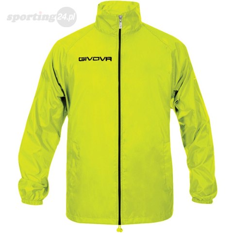 Kurtka Givova Rain Basico Fluo żółta RJ001 0019 Givova Kurtka Givova Rain Basico Fluo żółta RJ001 0019 Givova