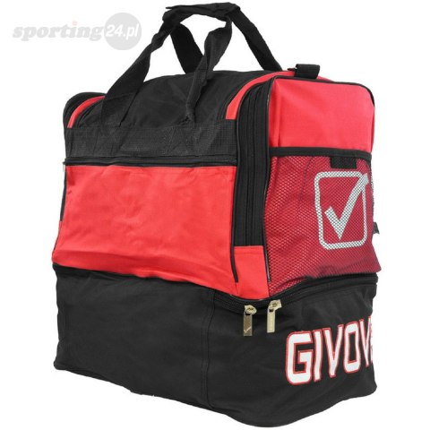 Torba Givova Medium czerwono-czarna Givova Torba Givova Medium czerwono-czarna Givova