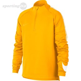 Bluza dla dzieci Nike B Dry Squad Drill Top JUNIOR żółta 859292 845 Nike Football