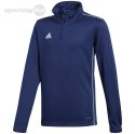 Bluza dla dzieci adidas Core 18 Training Top JUNIOR granatowa CV4139 Adidas teamwear Bluza dla dzieci adidas Core 18 Training Top JUNIOR granatowa CV4139 Adidas teamwear