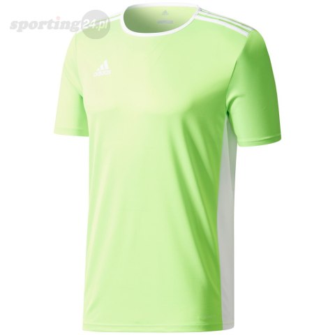 Koszulka dla dzieci adidas Entrada 18 Jersey JUNIOR limonkowa CE9755 Adidas teamwear