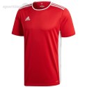 Koszulka męska adidas Entrada 18 Jersey czerwona CF1038 Adidas teamwear