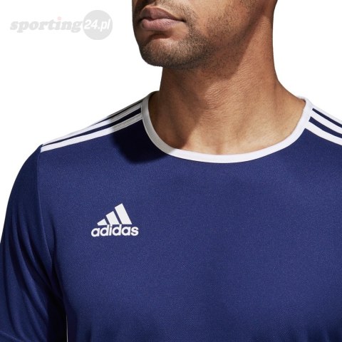 Koszulka męska adidas Entrada 18 Jersey granatowa CF1036 Adidas teamwear Koszulka męska adidas Entrada 18 Jersey granatowa CF1036 Adidas teamwear