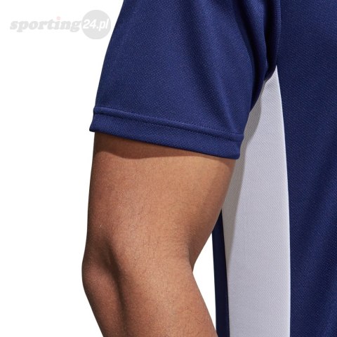 Koszulka męska adidas Entrada 18 Jersey granatowa CF1036 Adidas teamwear Koszulka męska adidas Entrada 18 Jersey granatowa CF1036 Adidas teamwear
