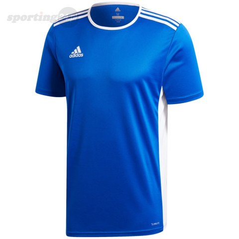 Koszulka męska adidas Entrada 18 Jersey niebieska CF1037 Adidas teamwear Koszulka męska adidas Entrada 18 Jersey niebieska CF1037 Adidas teamwear