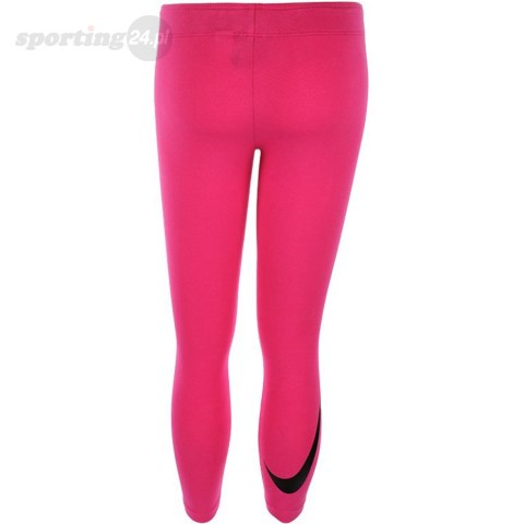 Legginsy dla dzieci Nike G NSW Tight Club Logo różowe 844965 615 Nike Legginsy dla dzieci Nike G NSW Tight Club Logo różowe 844965 615 Nike