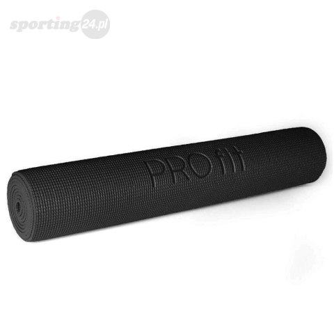 Mata do yogi Profit Slim 173x61x0,5cm czarna DK 2203 PROfit Mata do yogi Profit Slim 173x61x0,5cm czarna DK 2203 PROfit