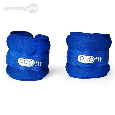 Obciążenia na ręce i nogi Profit Evolution 2x2,5 kg niebieskie DK 3310 PROfit Obciążenia na ręce i nogi Profit Evolution 2x2,5 kg niebieskie DK 3310 PROfit