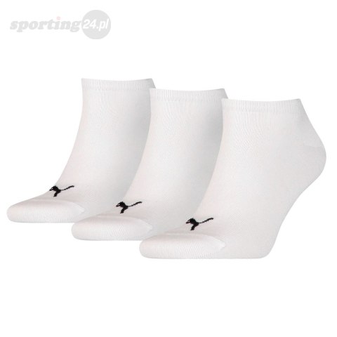 Skarpety Puma Sneaker Plain 3P stopki białe 3pary 906807 03/261080001 300 Puma Skarpety Puma Sneaker Plain 3P stopki białe 3pary 906807 03/261080001 300 Puma