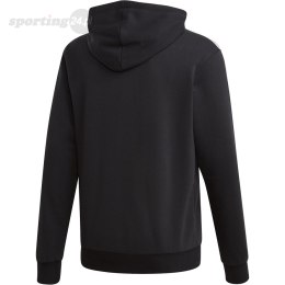 Bluza męska adidas Essentials 3 Stripes Pullover French Terry czarna DU0498 Adidas