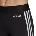 Legginsy damskie adidas Essentials 3 Stripes Tight czarne DP2389 Adidas