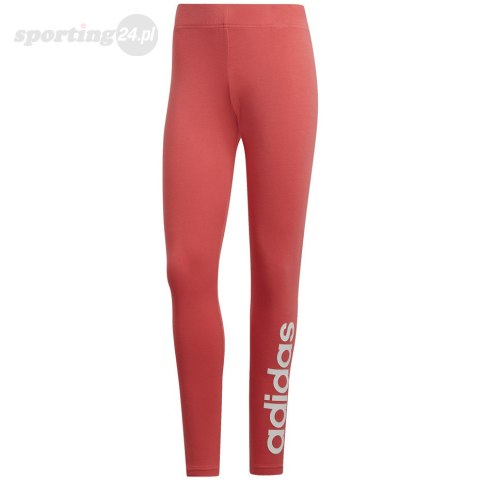 Legginsy damskie adidas W Essentials Linear Tight różowe DU0680 Adidas