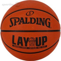 Piłka koszykowa Layup Spalding pomarańczowa 83729Z Spalding