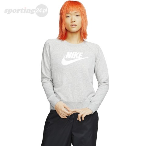 Bluza damska Nike Essentials Crew FLC HBR szara BV4112 063 Nike Bluza damska Nike Essentials Crew FLC HBR szara BV4112 063 Nike