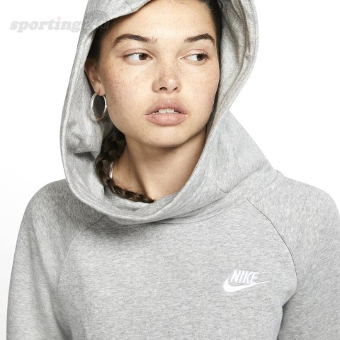 Bluza damska Nike Essentials Fnl Po Flc szara BV4116 063 Nike Bluza damska Nike Essentials Fnl Po Flc szara BV4116 063 Nike