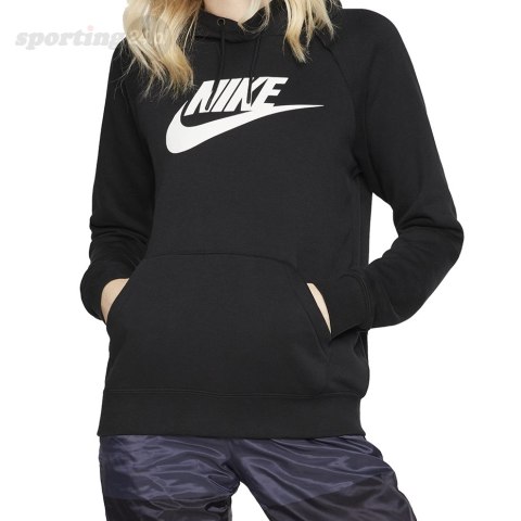 Bluza damska Nike W Essential Hoodie PO HBR czarna BV4126 010 Nike Bluza damska Nike W Essential Hoodie PO HBR czarna BV4126 010 Nike