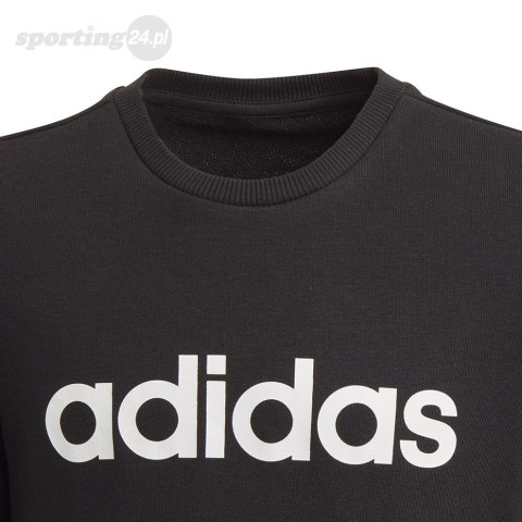 Bluza dla dzieci adidas YG Essentials Linear Sweat czarna EH6157 Adidas Bluza dla dzieci adidas YG Essentials Linear Sweat czarna EH6157 Adidas