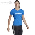 Koszulka damska adidas D2M Logo niebieska FL9230 Adidas