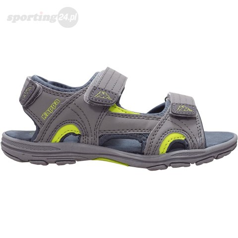 Sandały dla dzieci Kappa Early II K Footwear Kids szaro-limonkowe 260373K 1633 Kappa