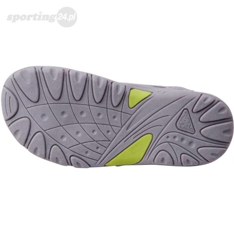 Sandały dla dzieci Kappa Early II K Footwear Kids szaro-limonkowe 260373K 1633 Kappa Sandały dla dzieci Kappa Early II K Footwear Kids szaro-limonkowe 260373K 1633 Kappa