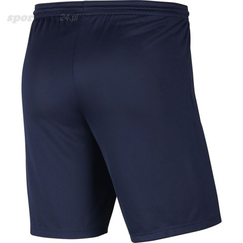 Spodenki dla dzieci Nike Dry Park III NB K granatowe BV6865 410 Nike Team Spodenki dla dzieci Nike Dry Park III NB K granatowe BV6865 410 Nike Team