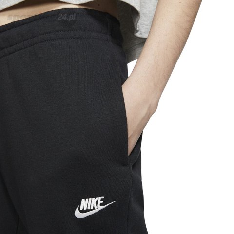 Spodnie damskie Nike W Essential Pant Reg Fleece czarne BV4095 010 Nike Spodnie damskie Nike W Essential Pant Reg Fleece czarne BV4095 010 Nike