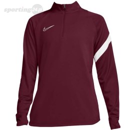 Bluza damska Nike Nk Df Academy Dril Top bordowa BV6930 638 Nike Football