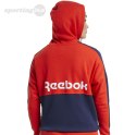 Bluza damska Reebok Te Linear Logo Ft czerwono-granatowa FT0901 Reebok