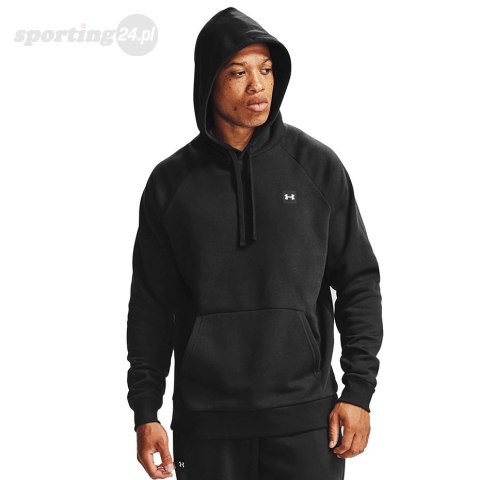 Bluza męska Under Armour Rival Fleece Hoodie czarna 1357092 001 Under Armour Bluza męska Under Armour Rival Fleece Hoodie czarna 1357092 001 Under Armour