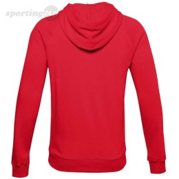 Bluza męska Under Armour Rival Fleece Hoodie czerwona 1357092 600 Under Armour