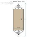 Hamak Classic Royokamp 1-osobowy 200 cm x 100 cm 1021065 Royokamp
